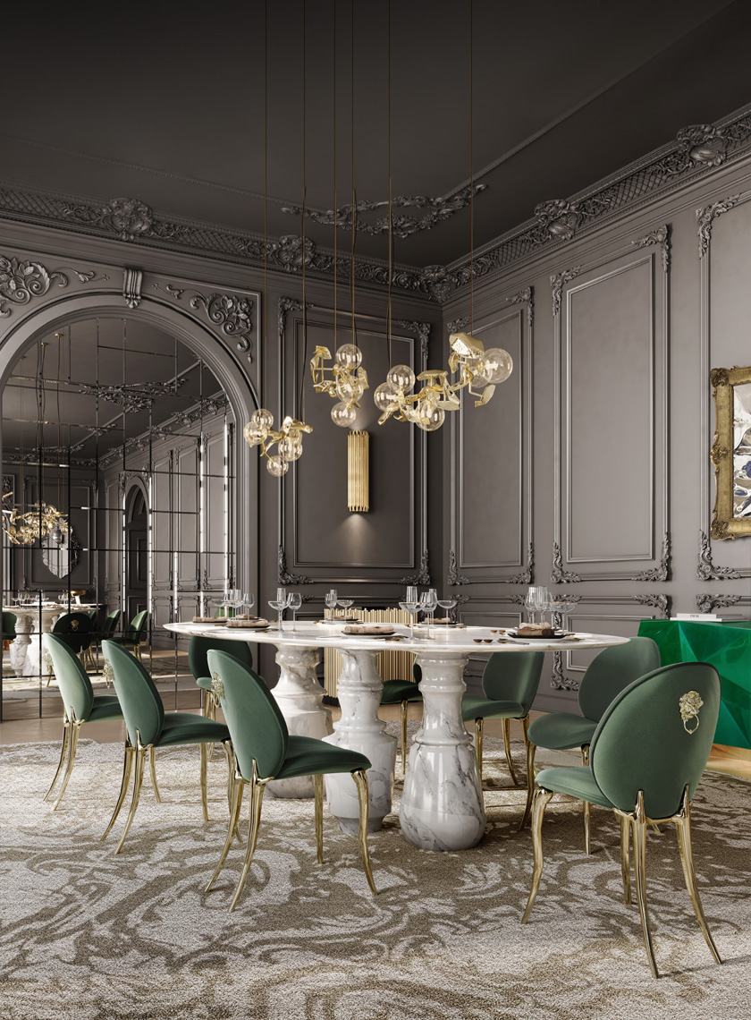 Iconic Dining Room Design - Boca do Lobo Exclusive Design