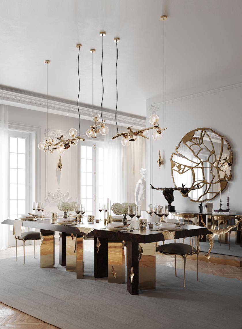 Iconic Dining Room Design - Boca do Lobo Exclusive Design