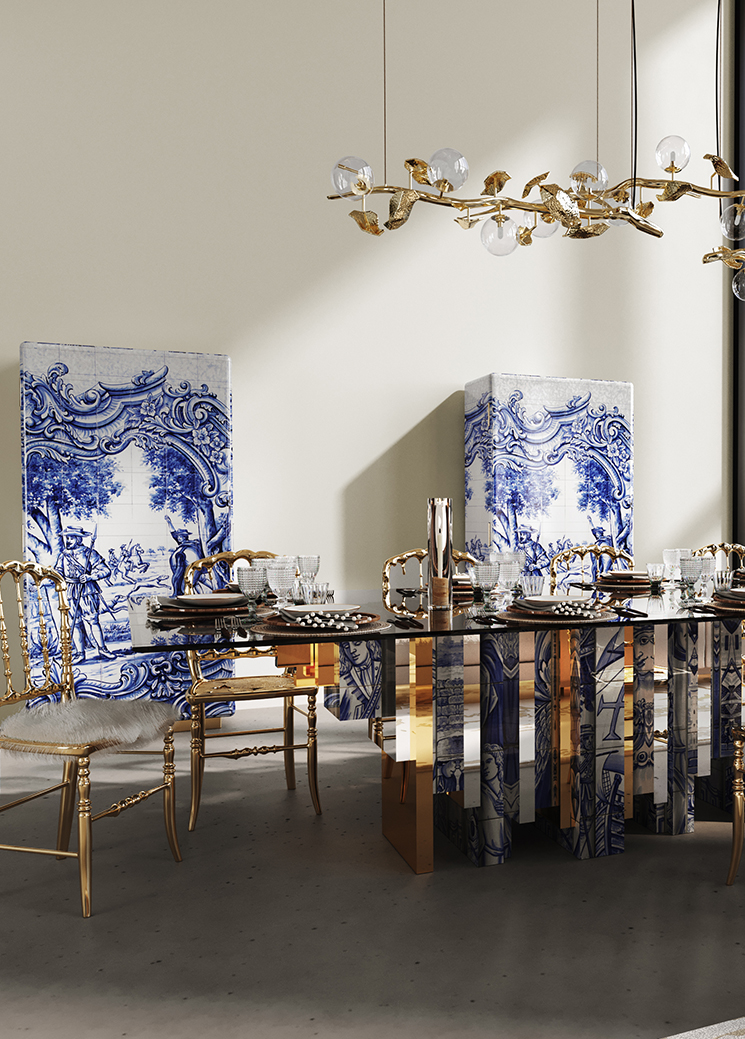 Contemporary Heritage Dining Table by Boca do Lobo