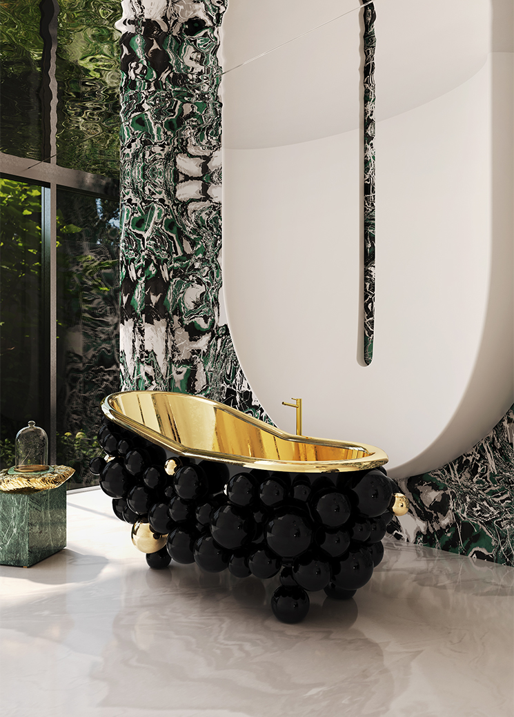 Modern Newton Bathtub by Boca do Lobo