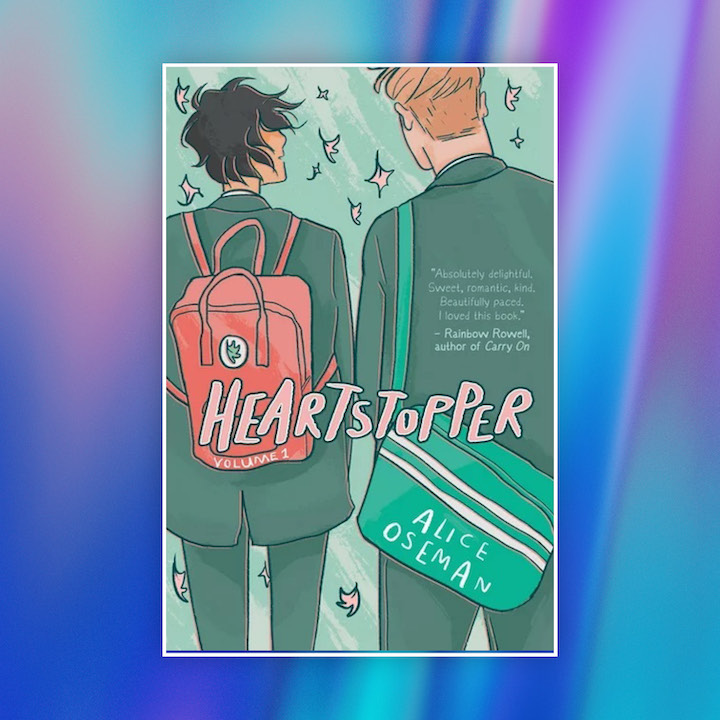 Pride Month LGBTQIA+ Books 2023, LGBT Books: Heartstopper