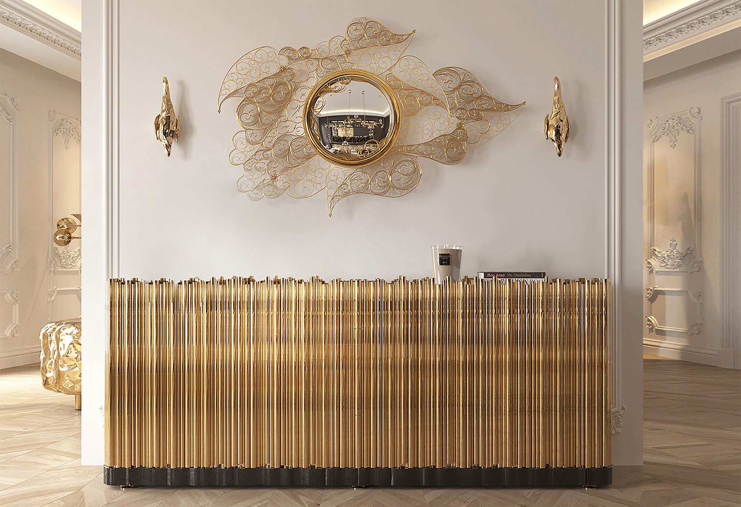 Contemporary Symphony Sideboard by Boca do Lobo