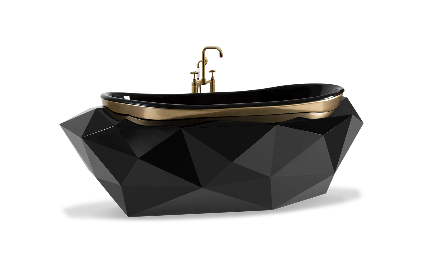 Eclectic Diamond Bathtub by Boca do Lobo