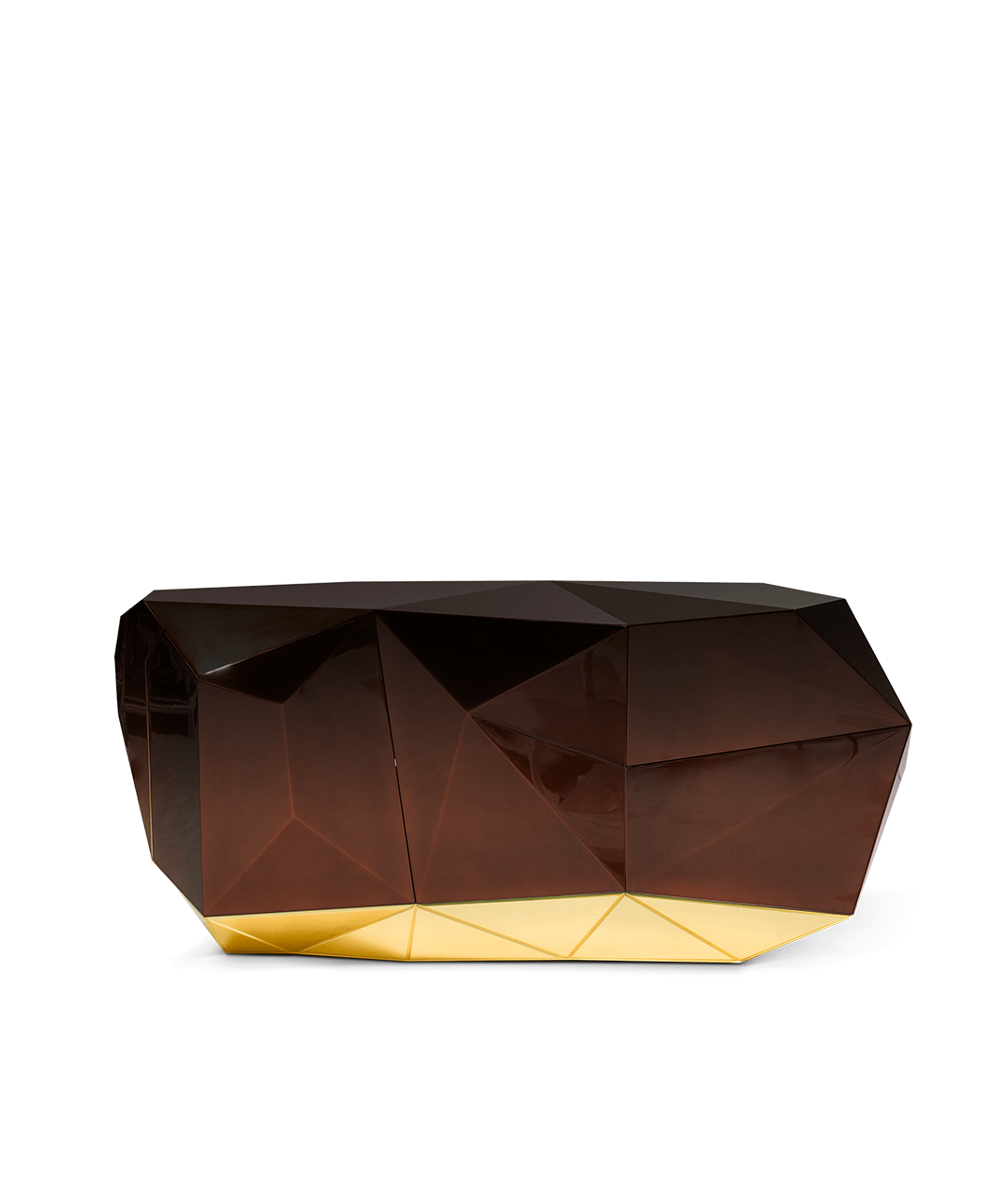 Contemporary Diamond Chocolate Sideboard by Boca do Lobo