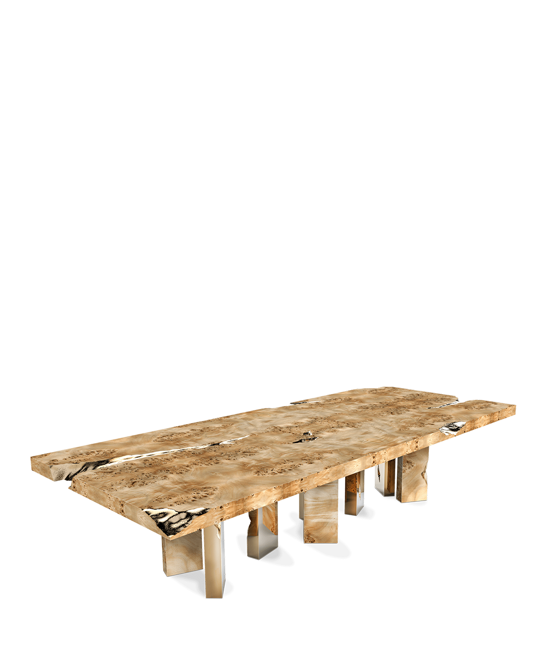 Elegant Empire poplar Dining Table by Boca do Lobo