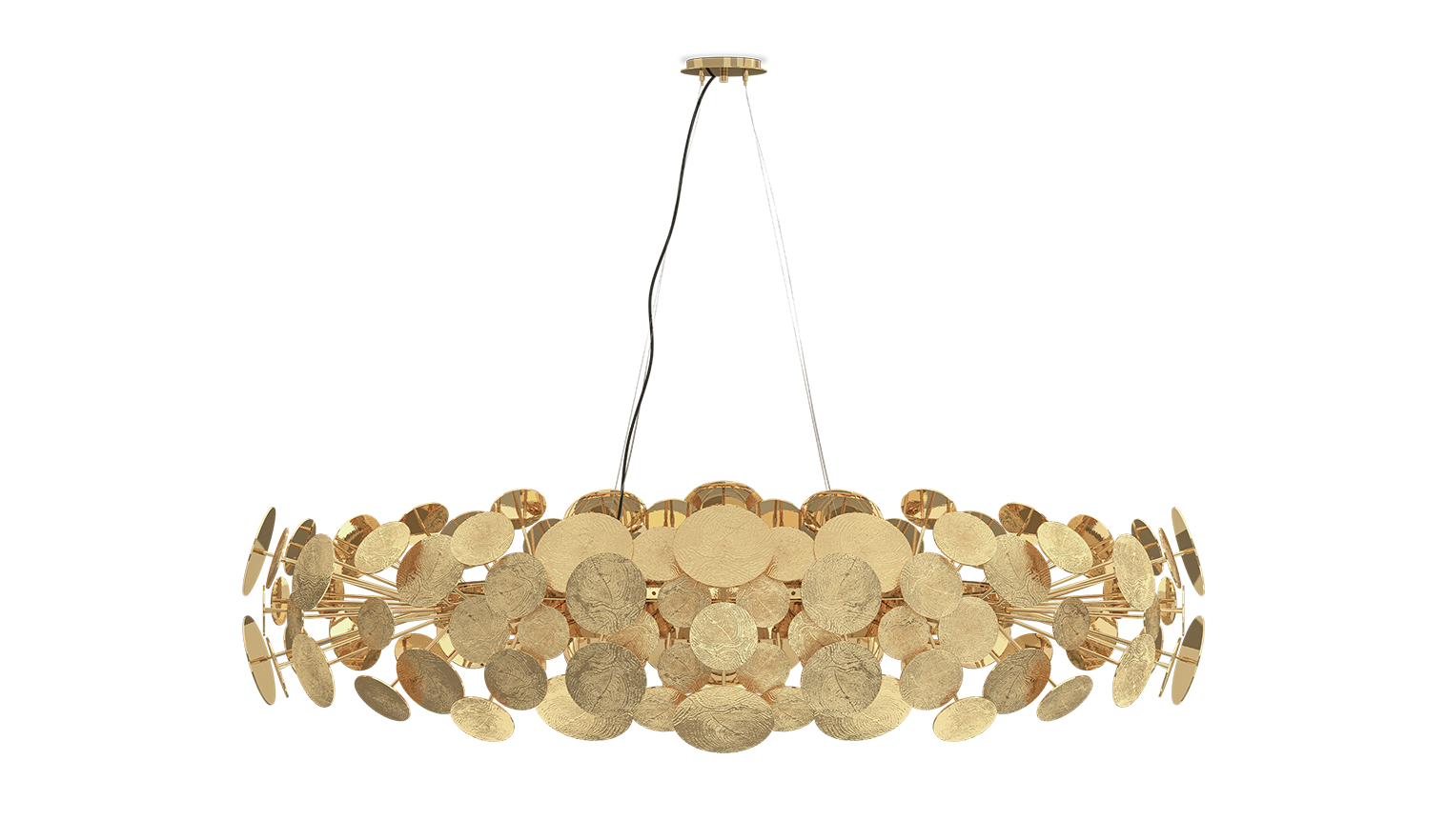 Modern Newton Chandelier by Boca do Lobo