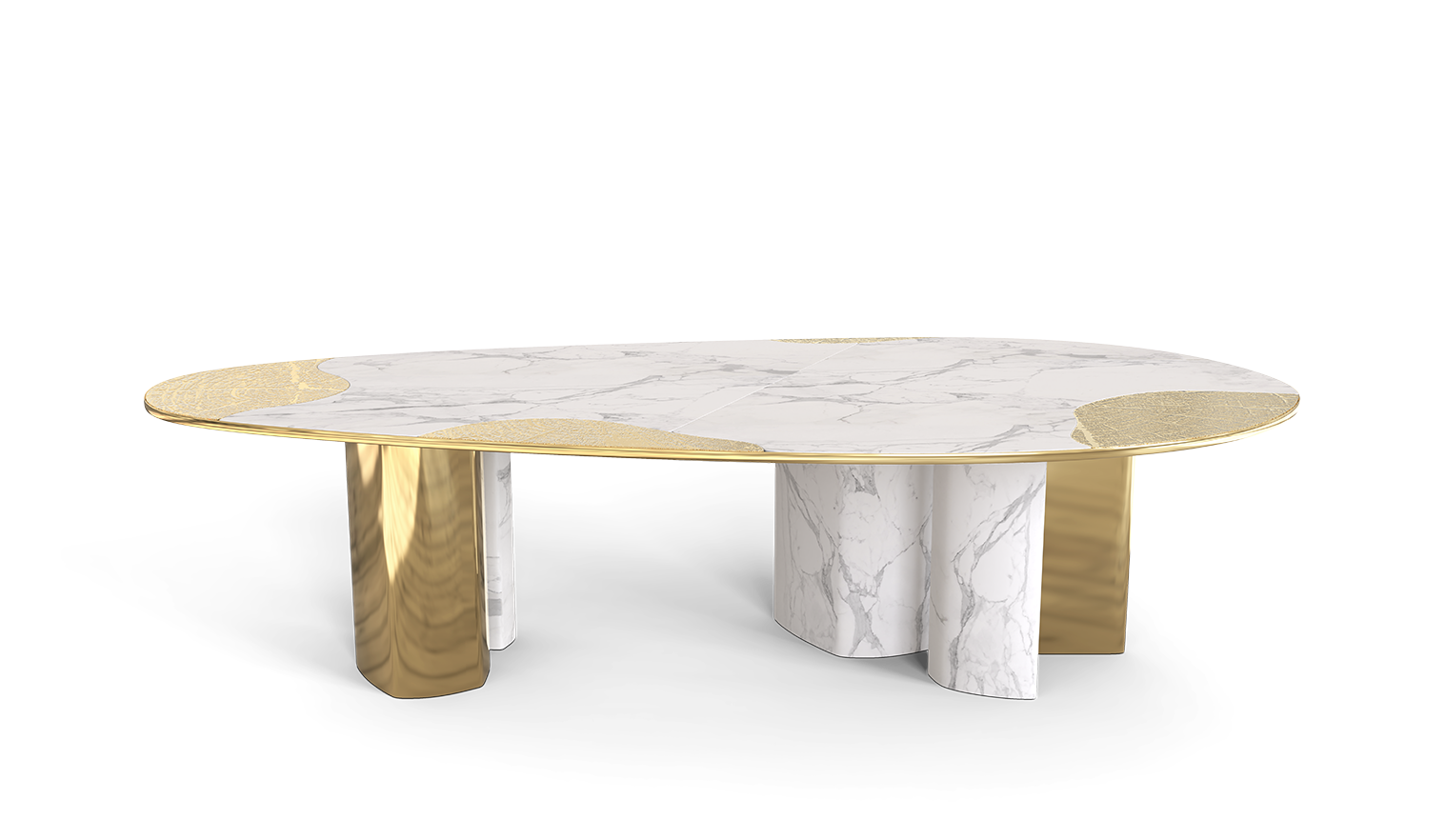 Ophelia Carrara Dining Table by Boca do Lobo