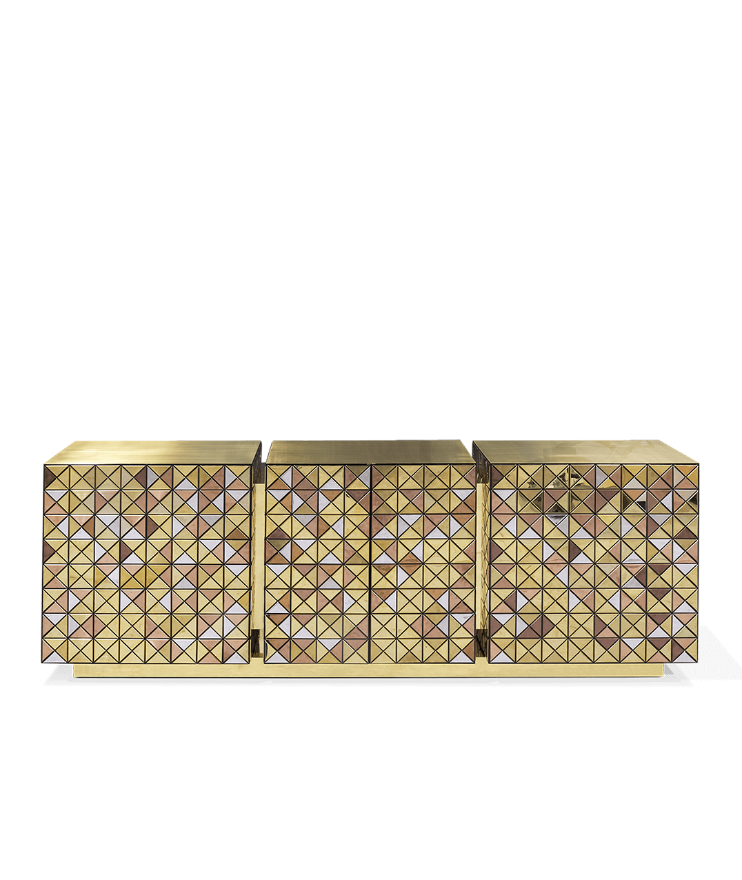 Luxury Pixel Anodized Sideboard by Boca do Lobo