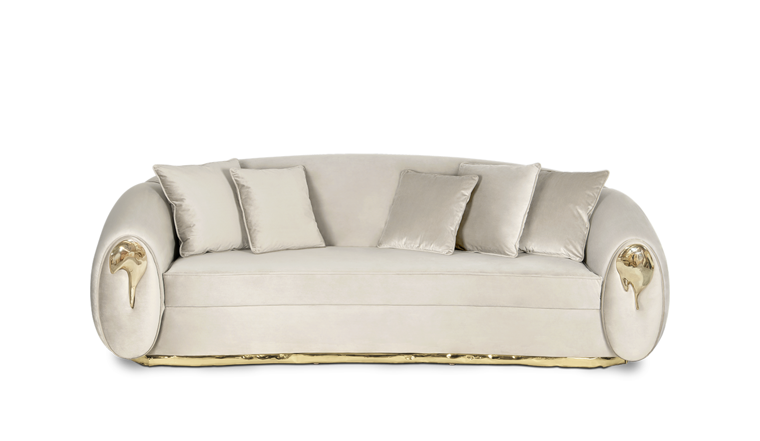 Modern Angra white Sofa by Boca do Lobo