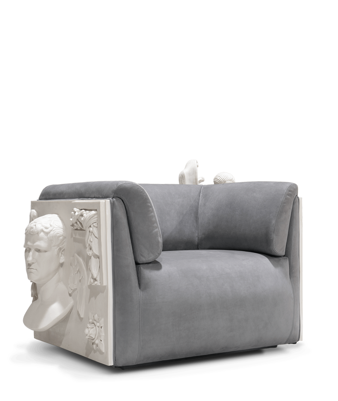 Angra white Armchair