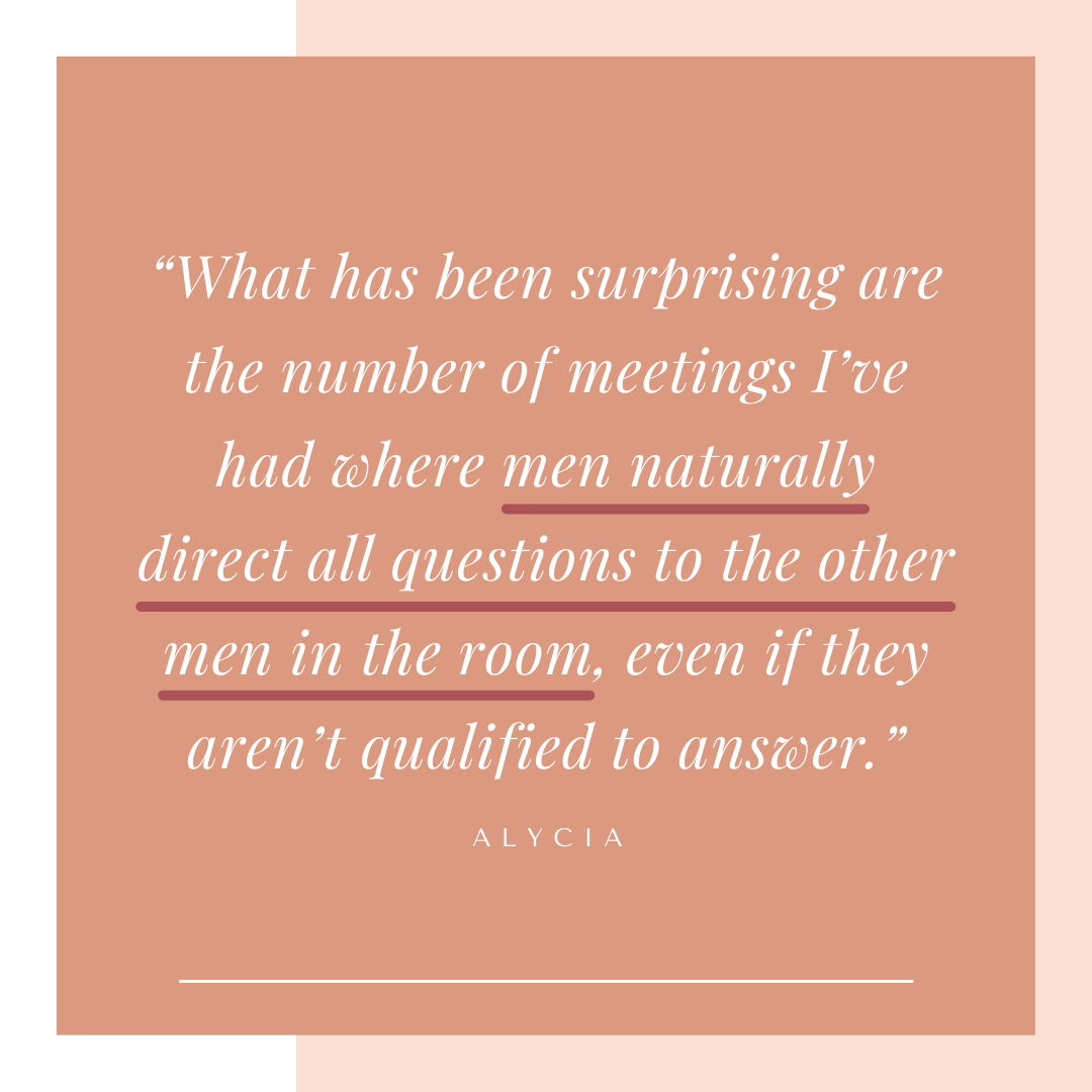 Women In Male-Dominated Industries: Alycia, Tech