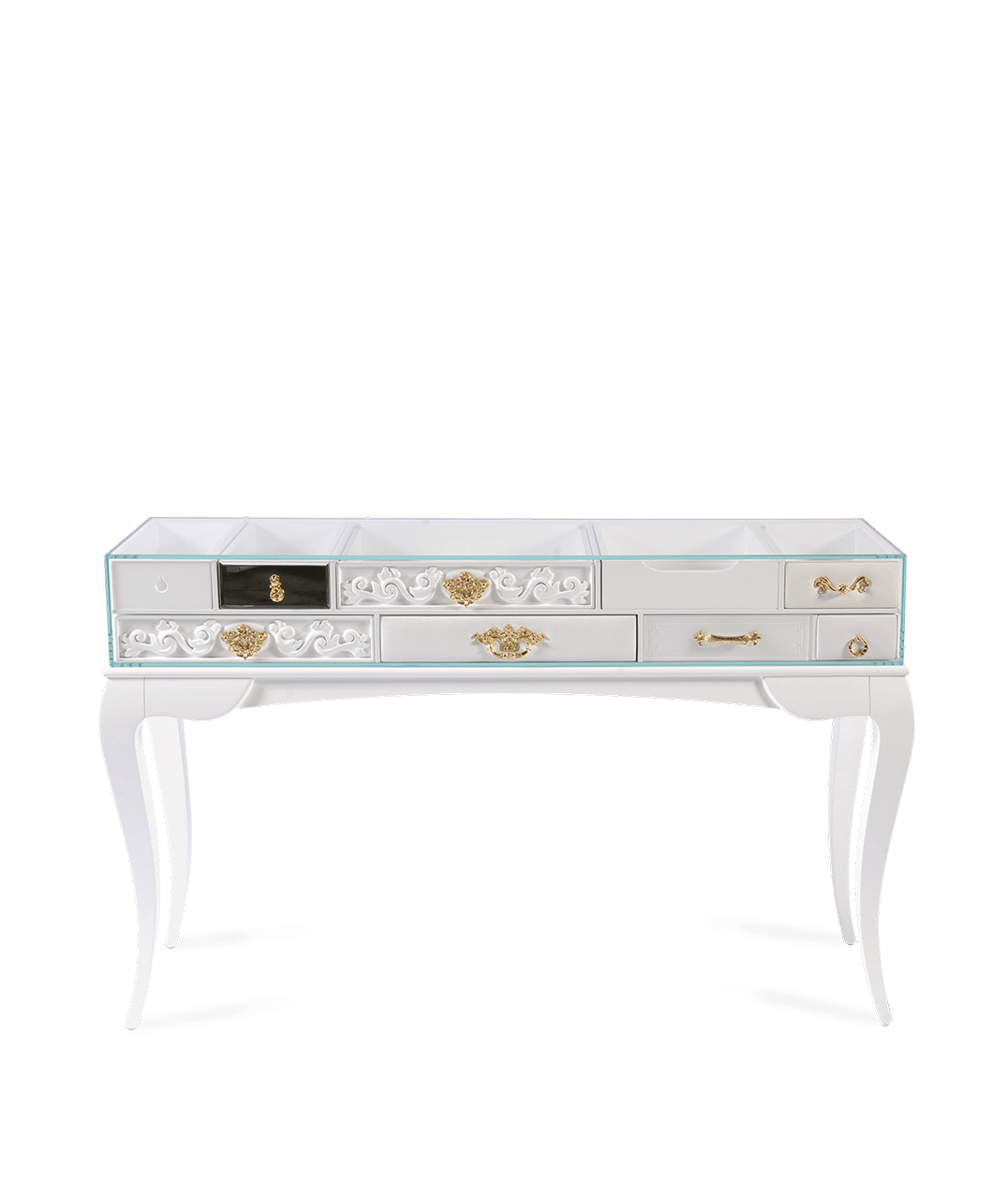 Unique York White Console Design by Boca do Lobo